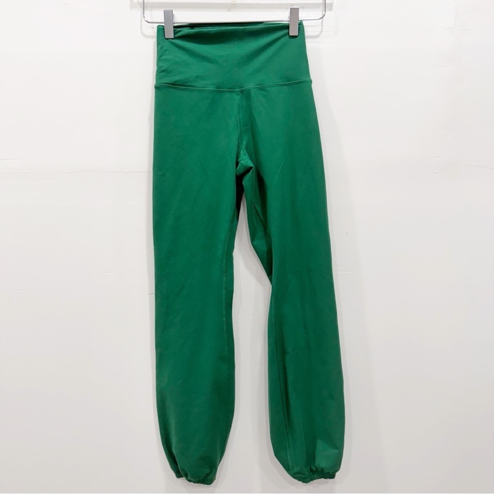 Aerie Offline The Hugger High Waisted Cinch Pant Green Small